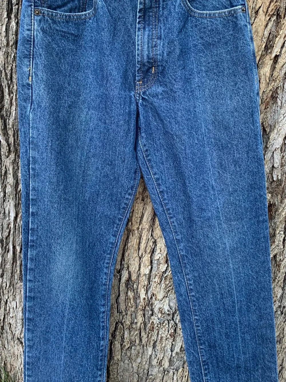 Men's Relaxed Fit Denim Jeans - Blue